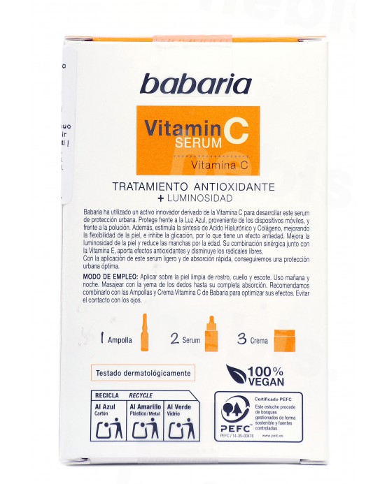 Veido serumas su vitaminu C, 30 ml