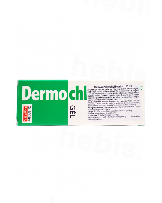 DermoChlorophyl gelis, 50ml