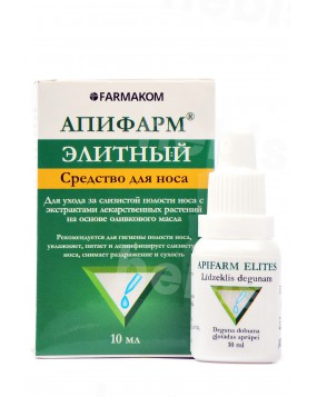 Priemonė nosies gleivinei APIFARM elitinis, 10 ml