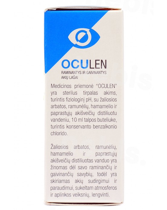 Oculen raminantys ir gaivinantys akių lašai, 10 ml