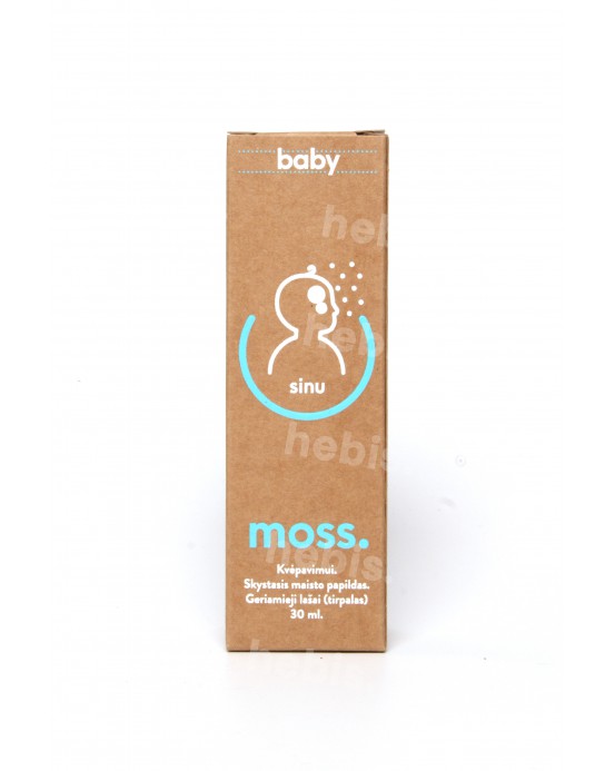 Geriamieji lašai SINUMOSS BABY, 30 ml