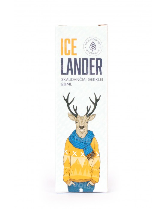 Purškalas gerklei Ice Lander, 20 ml