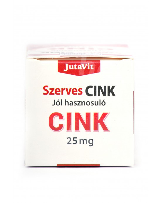 Organinis cinkas, 25 mg, 100 tablečių