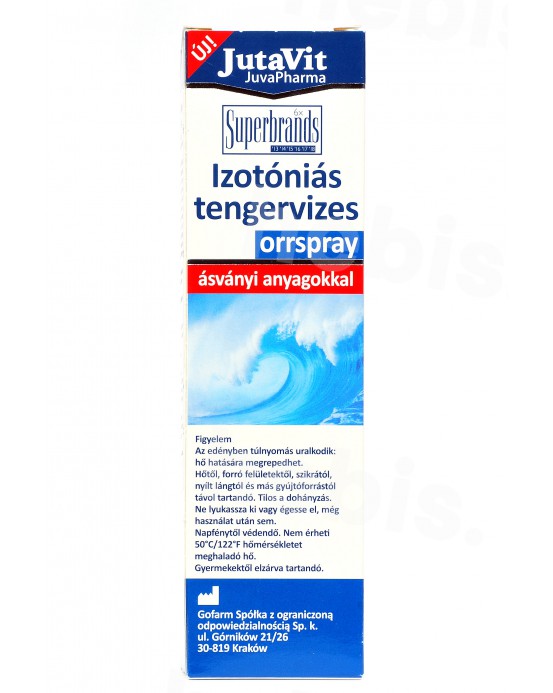 Jutavit Izotoninis nosies purškalas, 100 ml