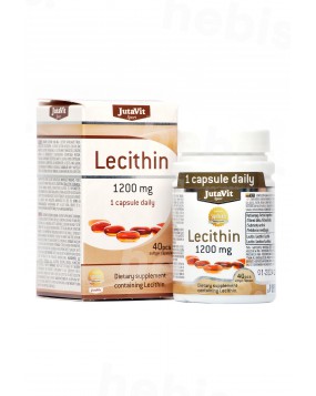 Lecitin 1200 mg, 40 kapsulių