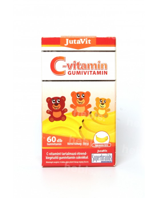 Vitamino C guminukai vaikams, 60 vnt.