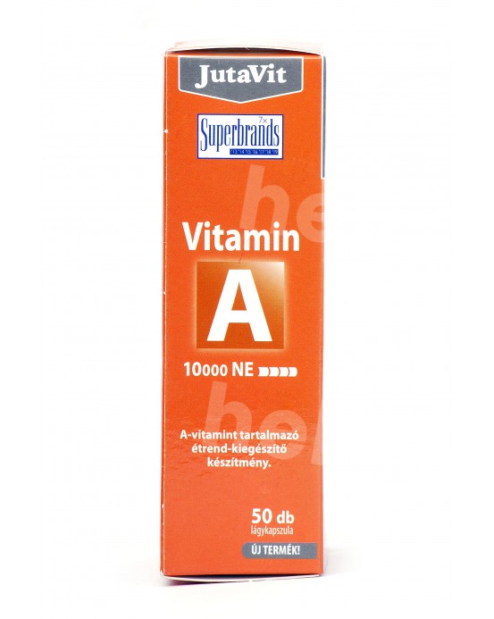 Vitaminas A 10 000 TV, 50 kapsulių