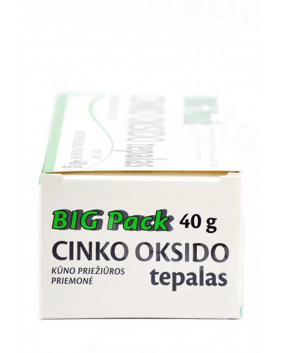 Cinko oksido tepalas, 40 g