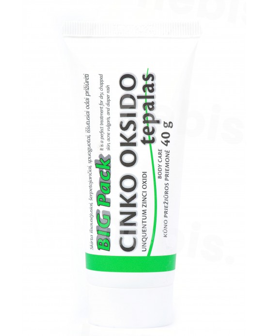 Cinko oksido tepalas, 40 g