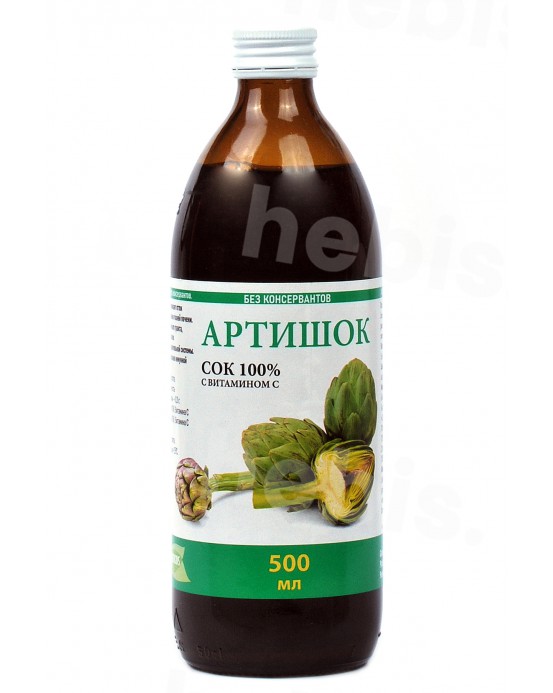 Artišokų sultys su vitaminu C, 500 ml