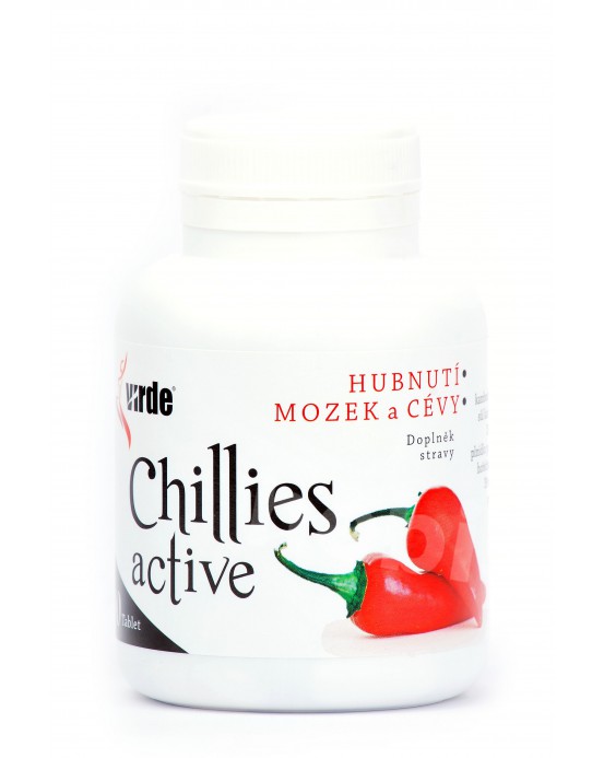 Chillies Active, 90 tablečių